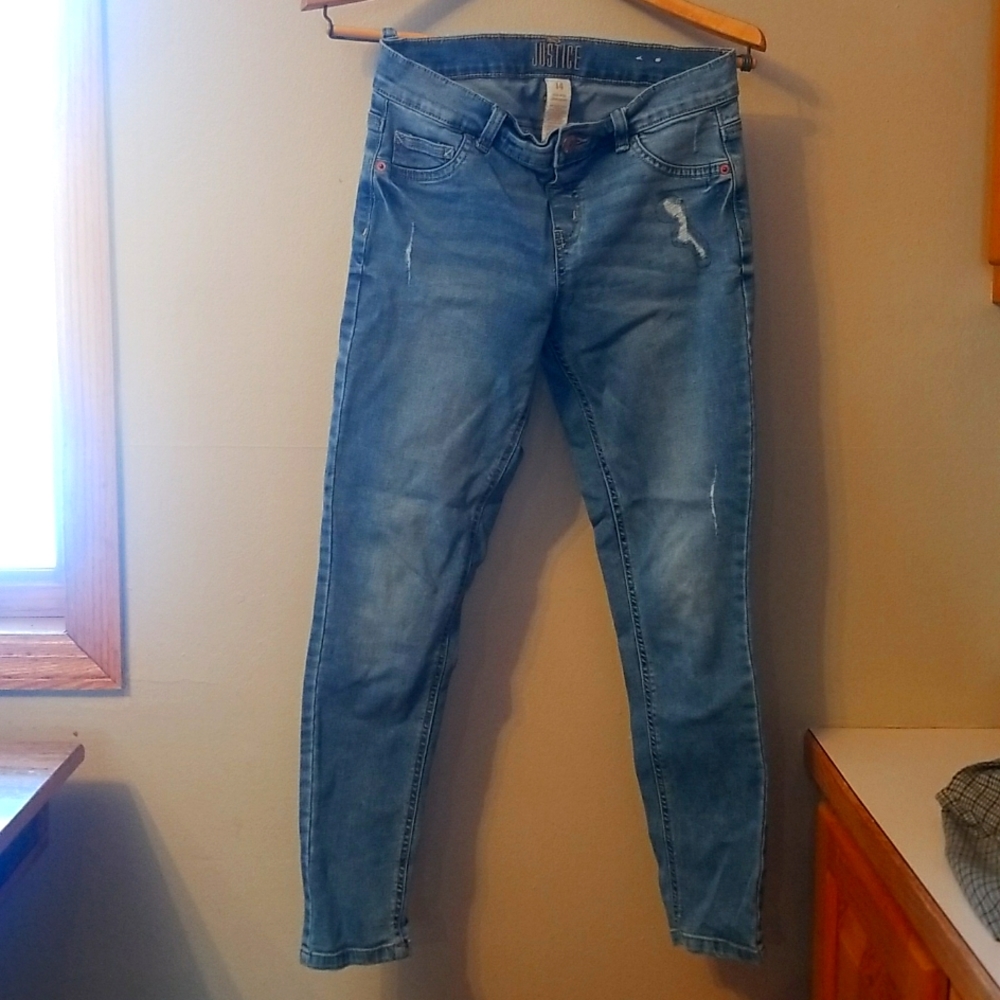 Justice jeans 14 girl jeans